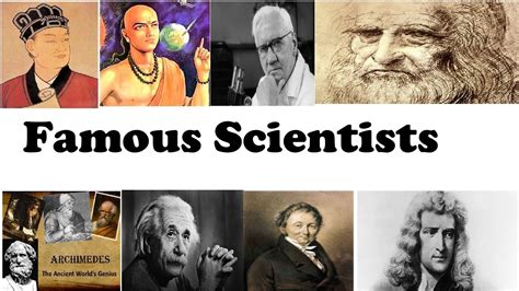 Top 10 Famous Scientists