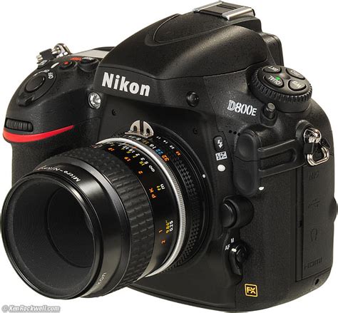 Nikon D800 vs. D800E