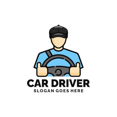 Premium Vector | Driver logo design