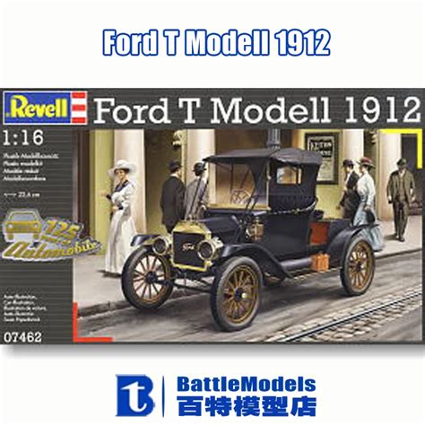 Revell MODEL 1/16 SCALE military models #80 7462 Ford T Modell 1912 ...