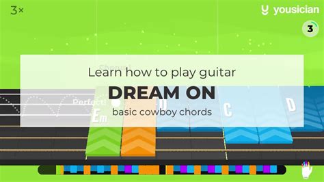 Learn how to play Dream On on Guitar | Yousician