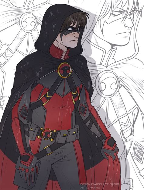 Fan art for @absolute-0zero Red Robin redesign. I simply LOVE IT! ♥ ...