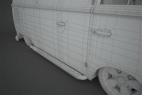 VW T1 Custom Bus 3D model | CGTrader