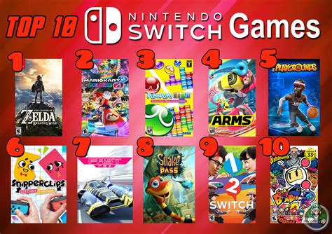 Top 10 Nintendo Switch Games | It's my favorite day of Top 1… | Flickr