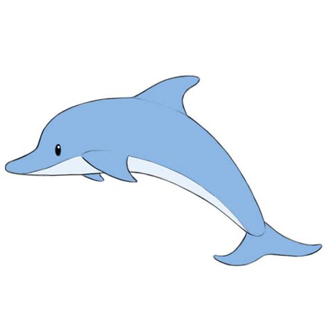 Draw Dolphin For Kids : How to draw a Dolphin Real Easy | Shoo Rayner ...