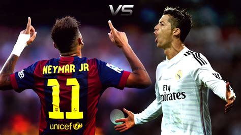 Cristiano Ronaldo vs Neymar Jr The Ultimate Battle 2014/15 | HD - YouTube