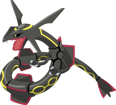 Shiny Rayquaza by Porygon2z on DeviantArt