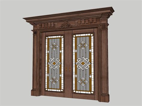 6500. Download Free Sketchup Door Model