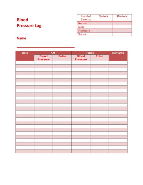 Blood pressure blood sugar chart for laptops printable - seriesper