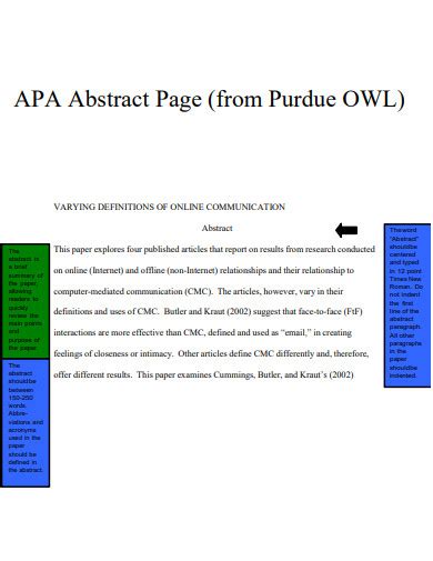 APA Purdue Owl - 19+ Examples, PDF