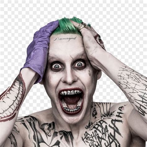 High Resolution Joker Damaged Suicide Squad | Citypng