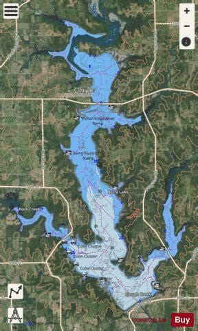 Perry Lake Fishing Map | Nautical Charts App