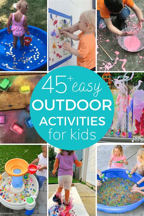 Outdoor Activities for Toddlers and Preschoolers - Toddler Approved