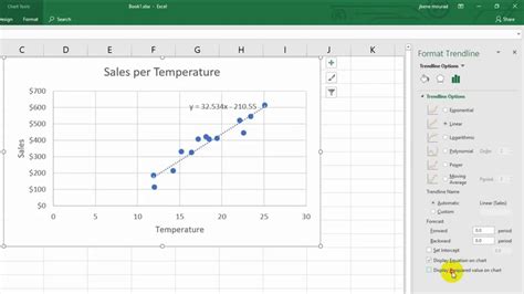 Display Equation On Chart Excel How To Put X Axis Bottom In Line | Line ...