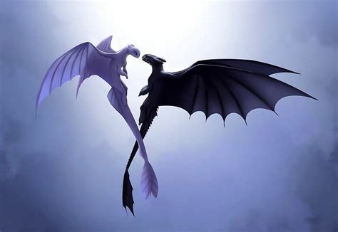 Discover 83+ toothless and light fury wallpaper latest - in.coedo.com.vn