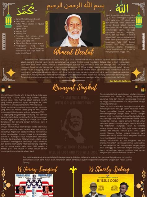 Ahmed Deedat Biography | PDF