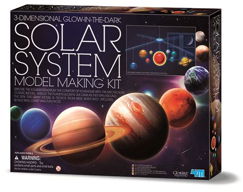 Solar System Model Making Kit - 4M (JC-G5520) Educational Resources and ...