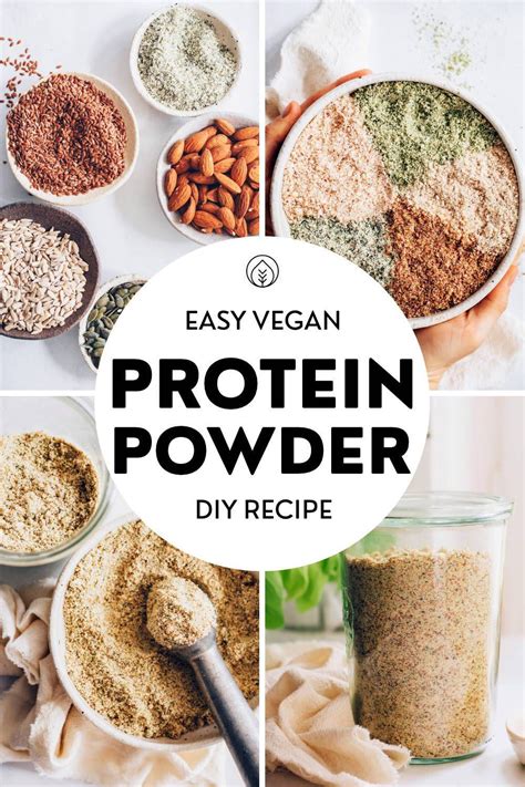 Homemade Protein Powder (Vegan) – Nutriciously | Recipe | Homemade ...