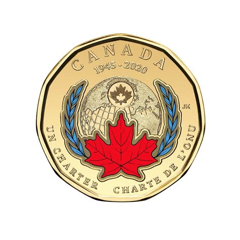 The Royal Canadian Mint's First-Ever Coloured Loonie Marks the 75th ...