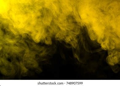 Yellow Smoke Background