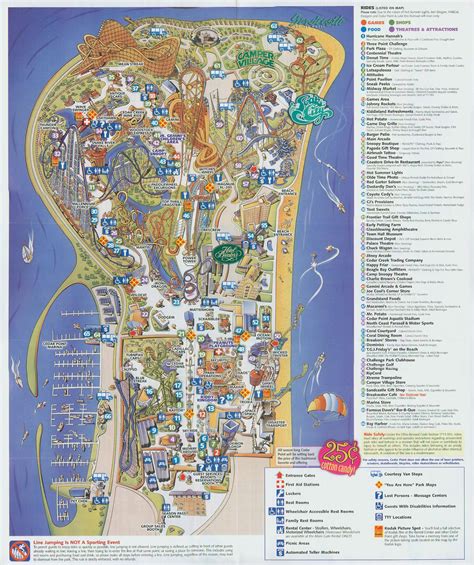 Printable Cedar Point Map | Point Portal