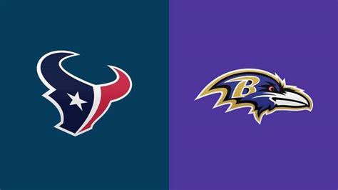 How to Watch Houston Texans vs. Baltimore Ravens: NFL Playoff Game Live ...