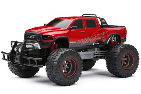 New Bright 1:12 Scale Radio Control 4x4 Ram Trx Truck - Red - Walmart.com