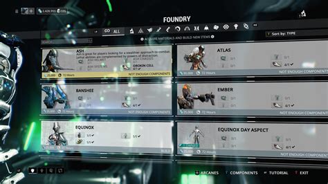 Warframe Landing Craft Foundry Segment