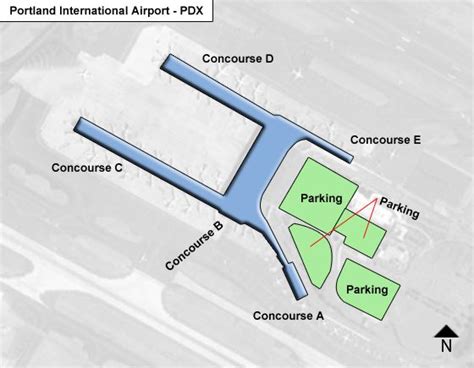 Portland Airport Map | PDX Terminal Guide