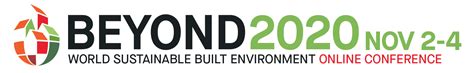 ECCD presents at the Beyond 2020, World Sustainable Built Environment ...