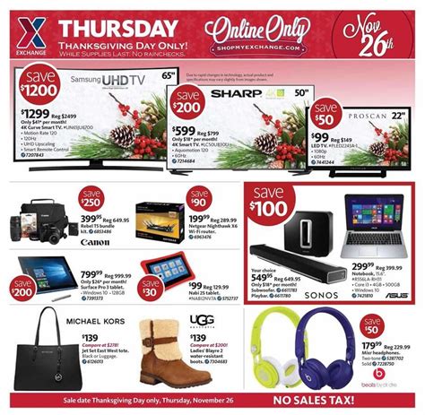 AAFES 2020 Black Friday Ad | Black friday ads, Black friday, Online ...