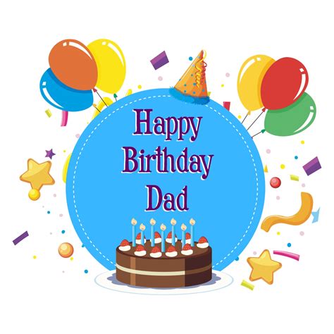 Happy Birthday Dad Card Printable - Printable Word Searches