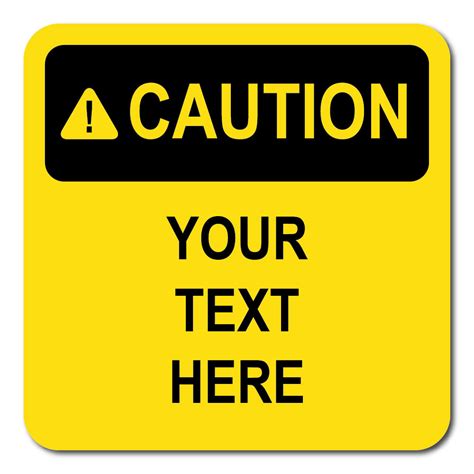 Picture Of A Caution Sign - ClipArt Best