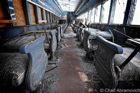 Abandoned Train Cars in the White Mountains – Obscure Vermont