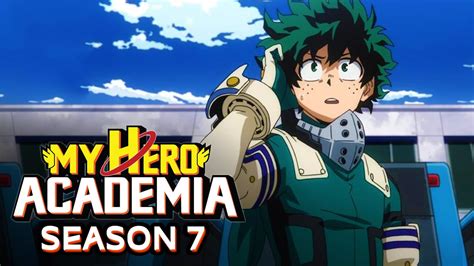 My Hero Academia Season 7 Trailer Release Date & Why Deku Leave U.A ...