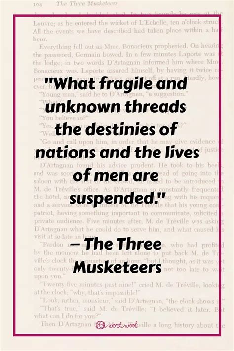 39 Top "The Three Musketeers" Quotes That Hit Different