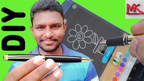 DIY How to make Touch stylus pen at Home | Change Normal pen Into Touch ...