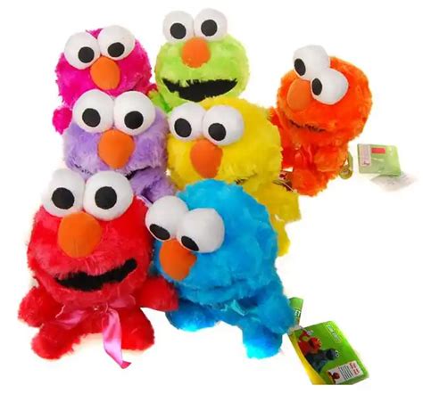 BOHS Pelucia Genuine Original Elmo Sesame Street Plush Toy Doll 7 ...