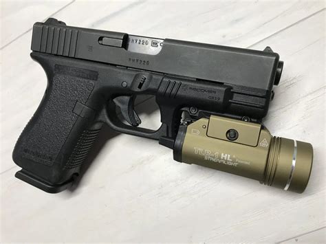 GR19L Rail Adapter for the Glock 19 Gen 1 and 2 - Recover Tactical