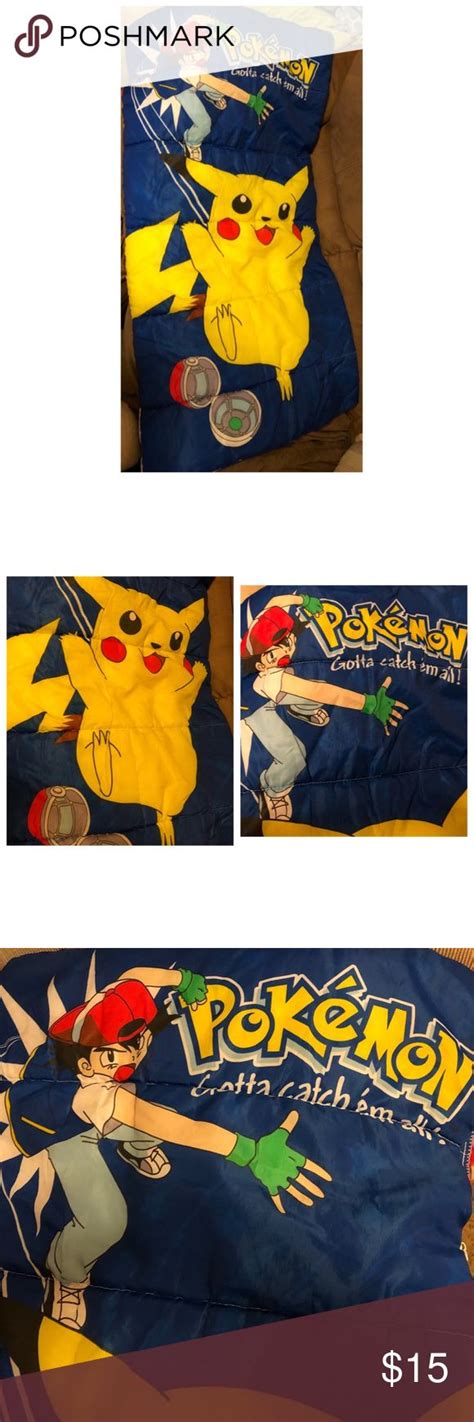 Pokemon Sleeping Bag | Sleeping bag, Pokemon bedding, Bags