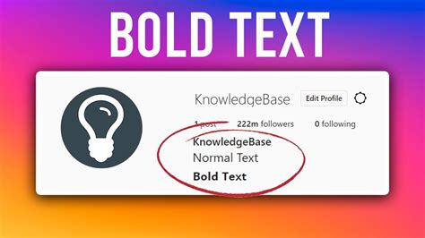 How To Bold Text on Instagram Bio - YouTube
