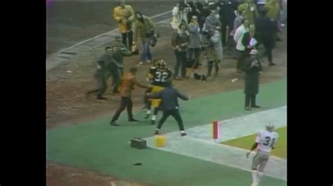 Immaculate reception - 1972 - YouTube