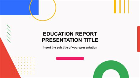 Free Powerpoint Templates For Education