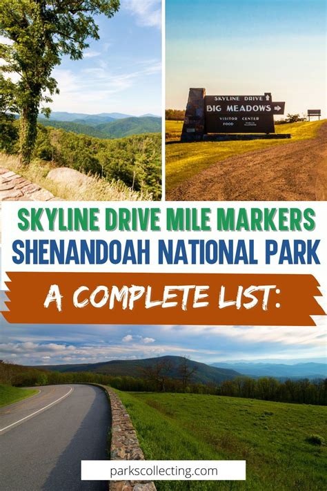 Skyline Drive Mile Markers Shenandoah National Park: A Complete List ...