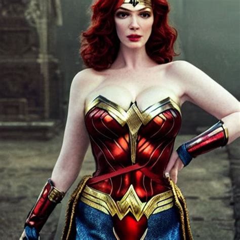 Christina Hendricks as Wonder Woman 9 by auctionpiccker on DeviantArt