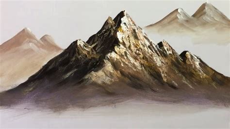 Acrylic Mountain Paintings