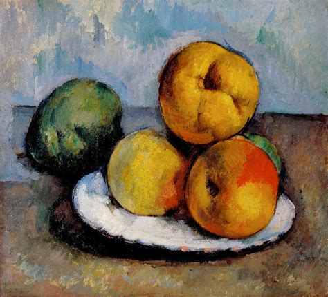 Paul Cézanne | Still Life with Quince, Apples, and Pears (ca. 1885-87 ...