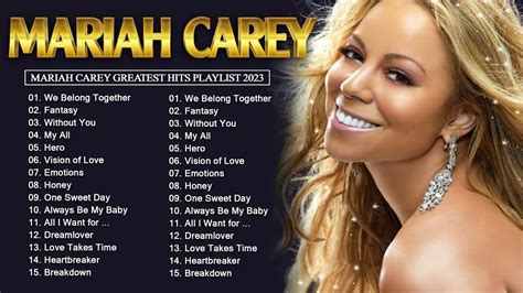 Mariah Carey Greatest Hits Full Album Top Hits 2023 – Mariah Carey Top ...