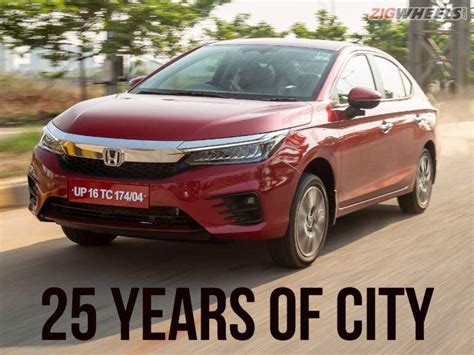 Take A Look Through All 5 Generations Of The Honda City On Its Silver ...