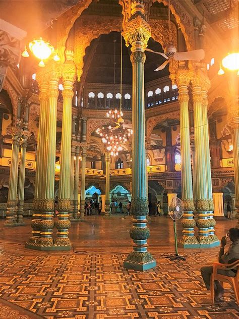 Inside the Mysore Palace Photograph by Zana Hamed - Pixels